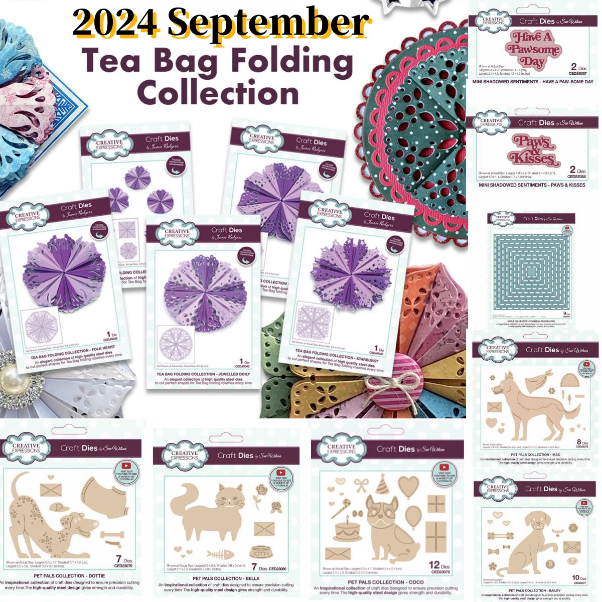 Pet Supplies Gift Card - 2024 Pet Tea Bag Collection New