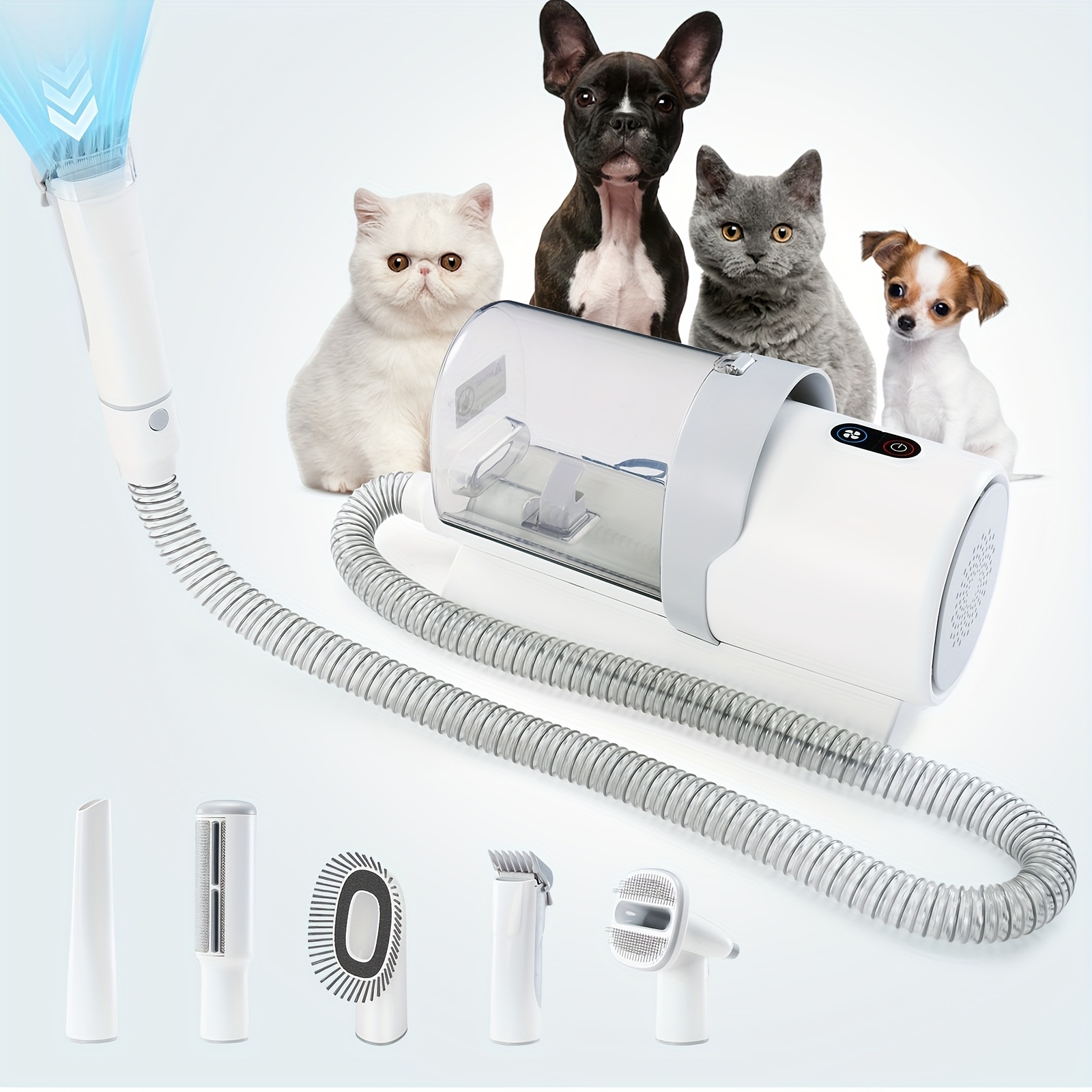 Pet Supplies Usa - New Pet Grooming Vacuum Kit 5