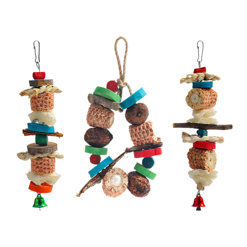 Pet Supplies Login - Bird Parrot Chewing Toy Natural Corn
