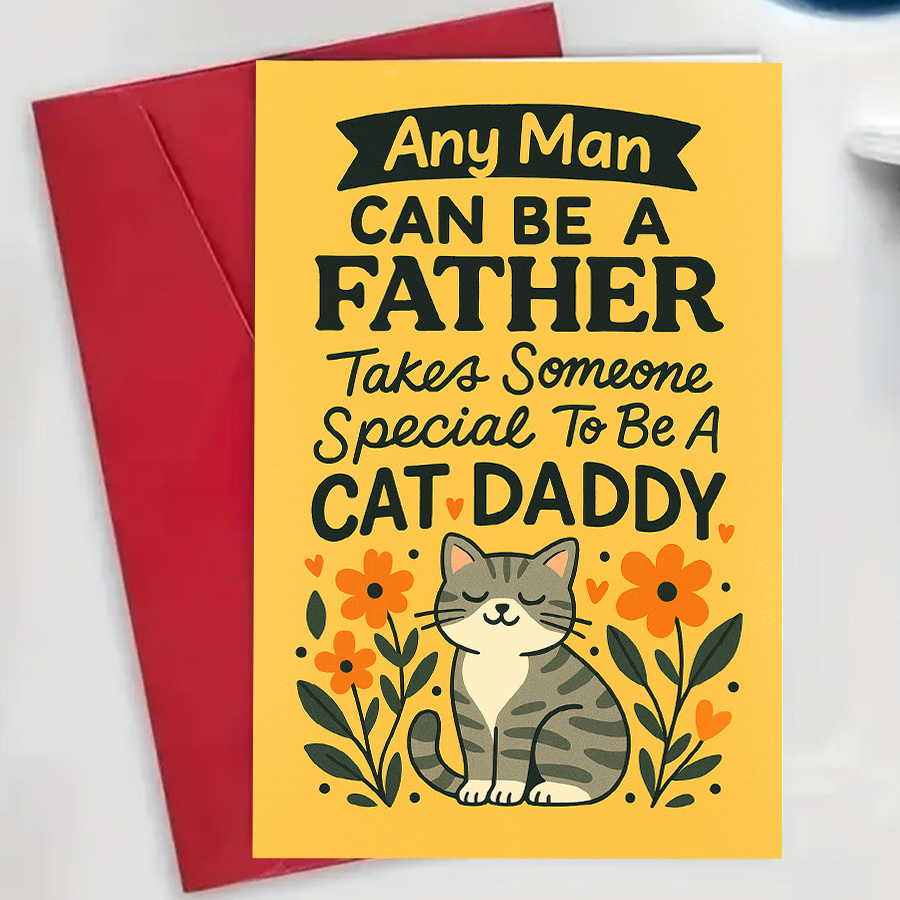 1Pcs Father's Day Greeting Car - Pet Supplies Gift Card recensie en prijs