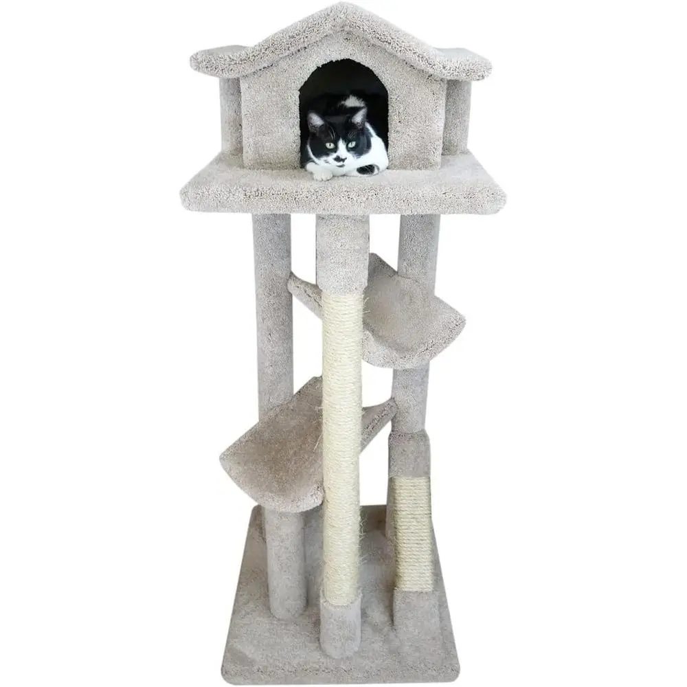 Large Cat Tree with Multiple S - Cat Scratching Post recensie en prijs