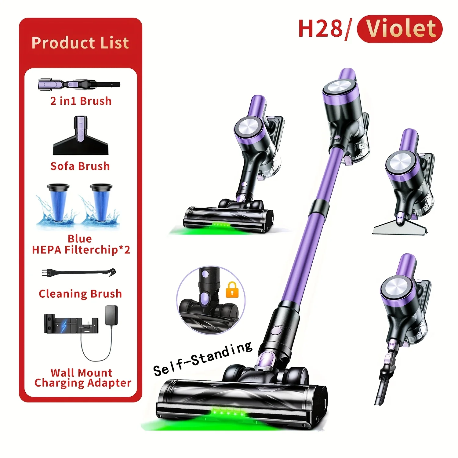 KEEHOME 8-in-1 Cordless Vacuum - Pet Supplies Usa recensie en prijs