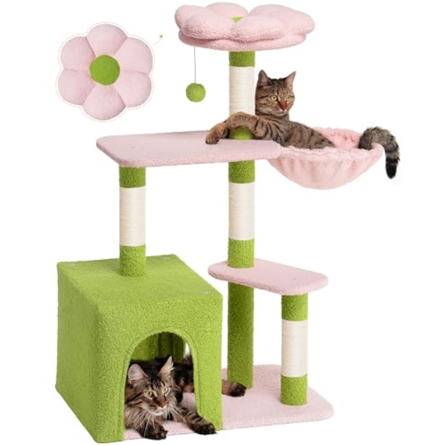 Cat Tree for Indoor Cats 2-Doo - Cat Scratching Post recensie en prijs