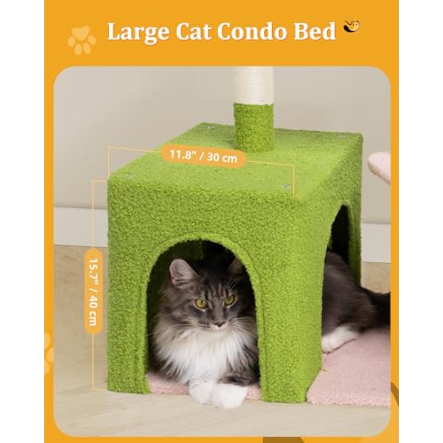 Cat Tree for Indoor Cats 2-Doo - Cat Scratching Post recensie en prijs