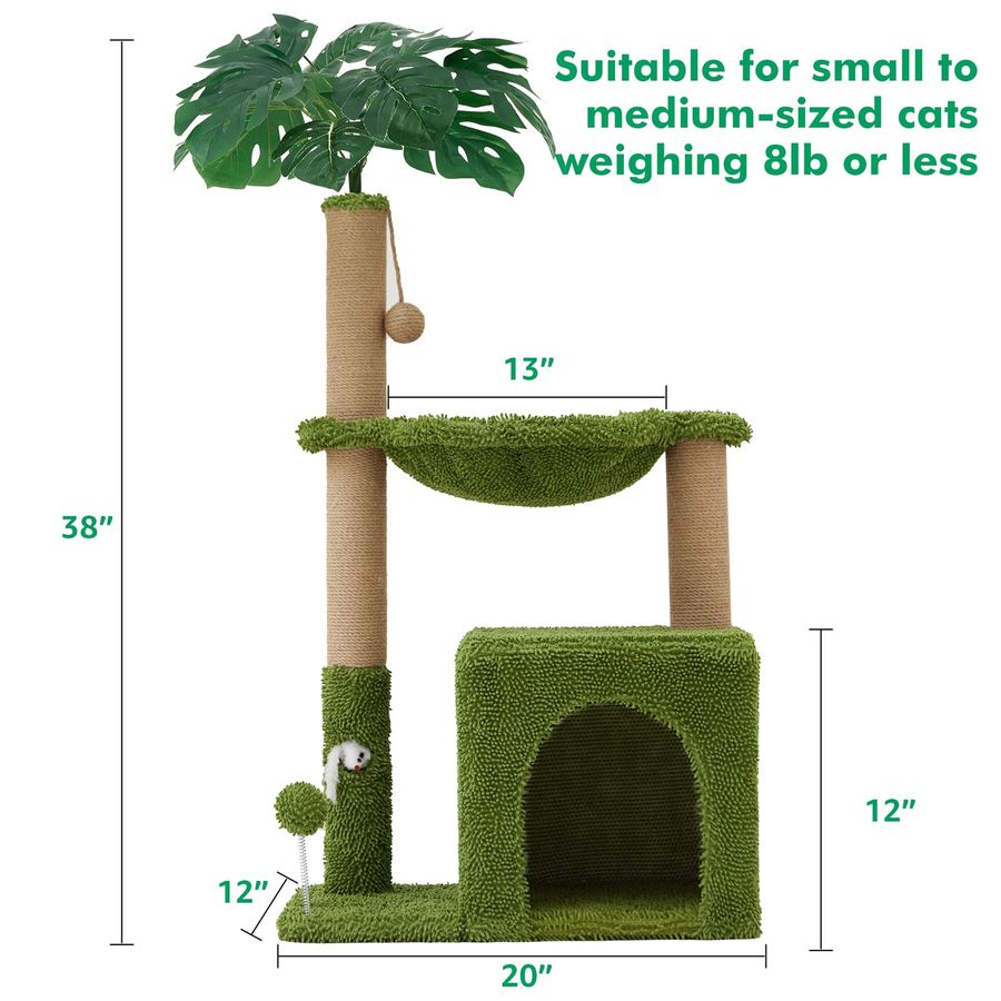Cat Tree Tower for Indoor Cats - Cat Scratching Post recensie en prijs