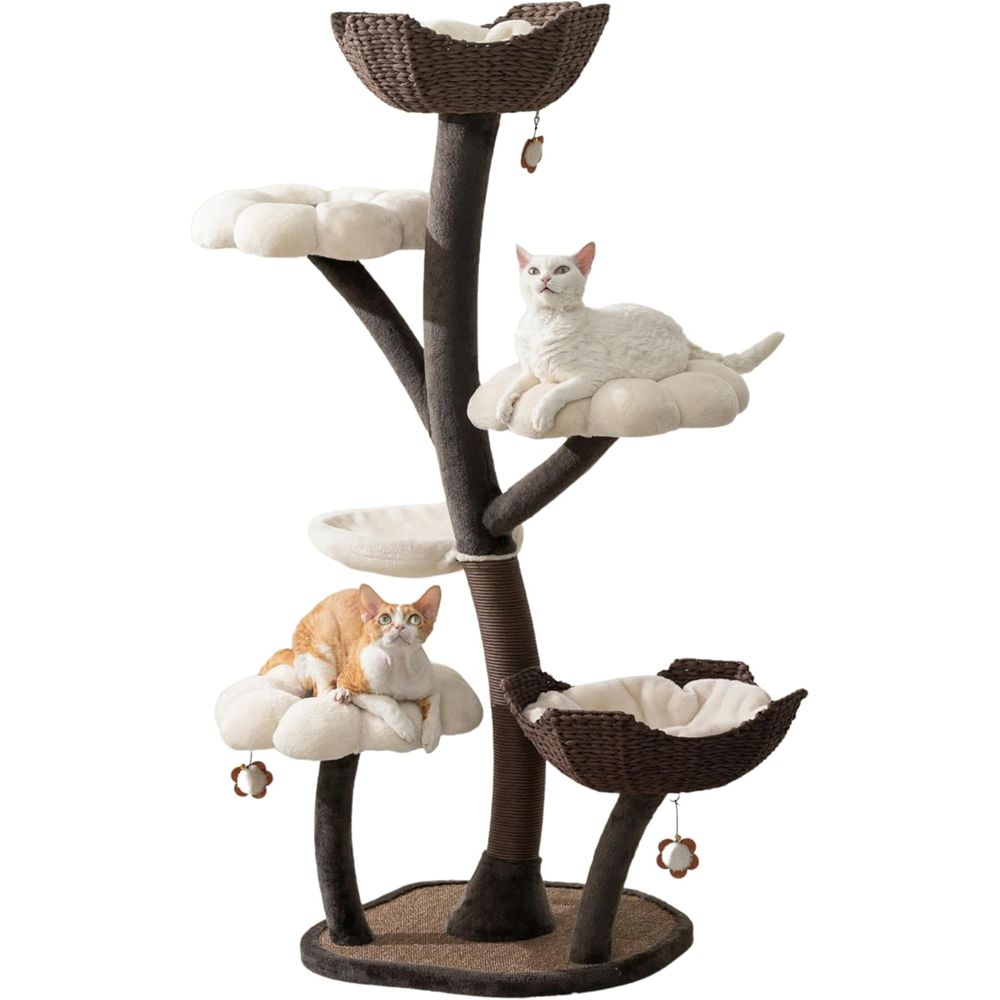 59 Lower-Level Cat Tree with W - Cat Scratching Post recensie en prijs