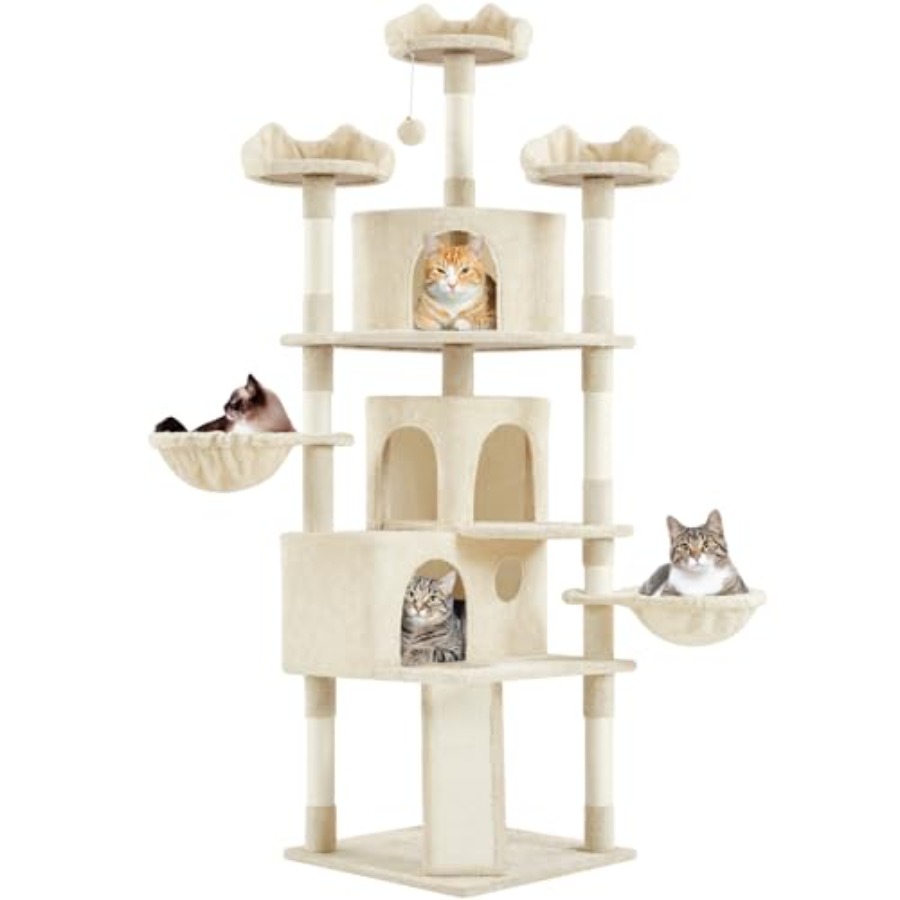 76.5in Multi-Level Large Cat T - Cat Scratching Post recensie en prijs