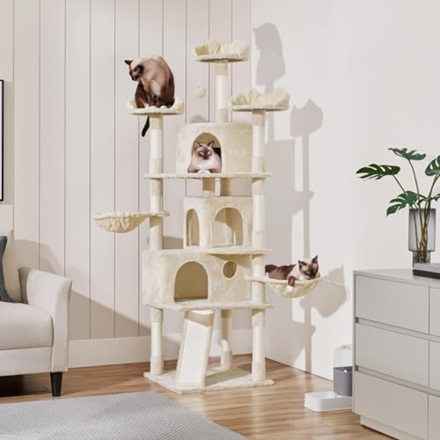 76.5in Multi-Level Large Cat T - Cat Scratching Post recensie en prijs