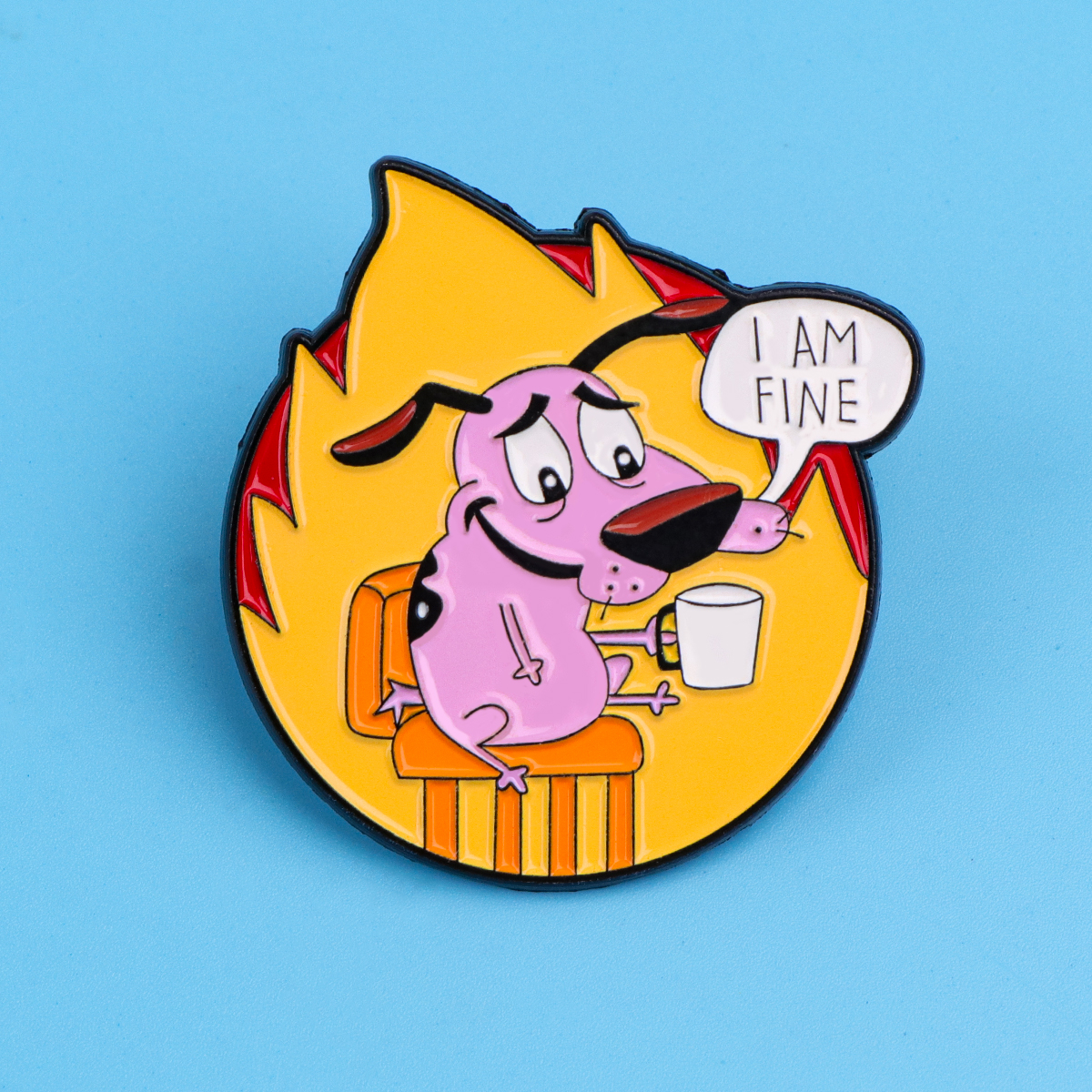 Cartoon Figure Enamel Pins Pin - Pet Supplies Store recensie en prijs