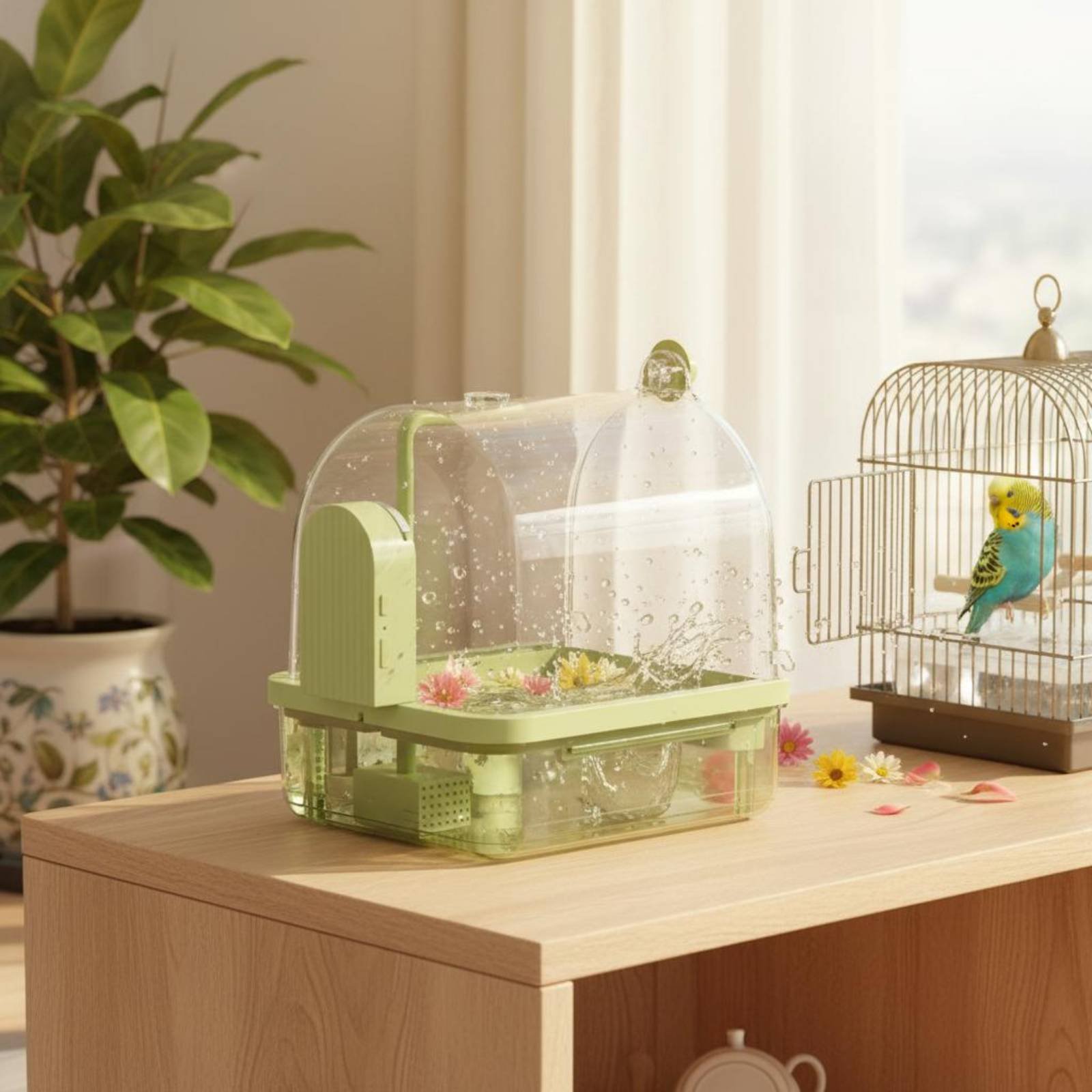 Automatic Bird Bath Wireless S - Pet Supplies Usa recensie en prijs