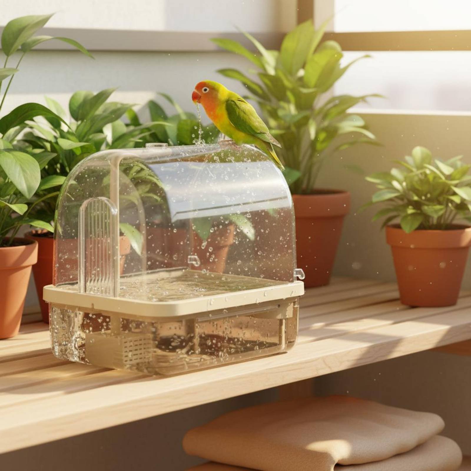 Automatic Bird Bath Wireless S - Pet Supplies Usa recensie en prijs