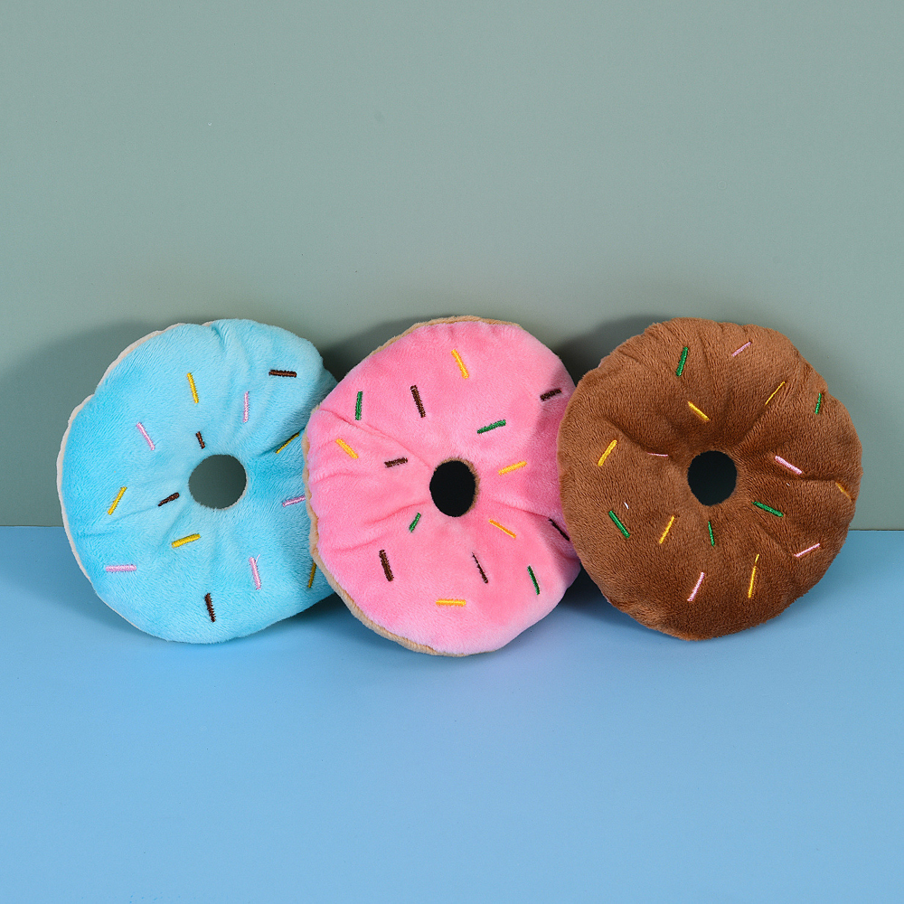 Pet Voice Dog Plush Doughnut T - Pet Supplies Amazon recensie en prijs