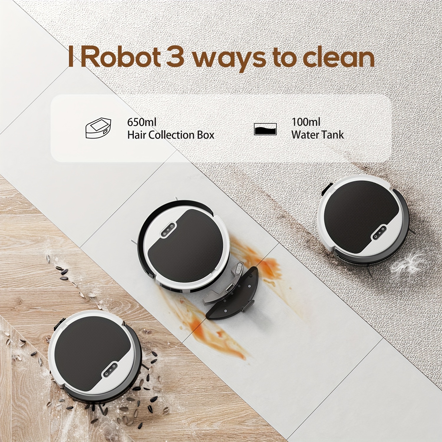 Robot Vacuum And Mop Combo, wi - Pet Supplies Usa recensie en prijs