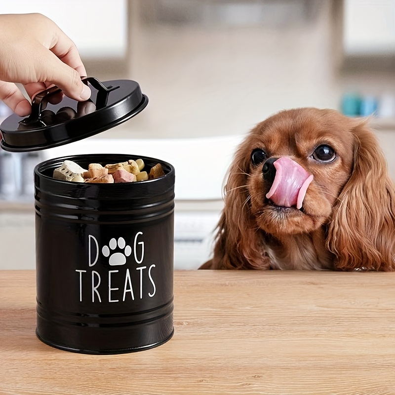 Metal Dog Treat Container Dog  - Pet Supplies Is Food recensie en prijs