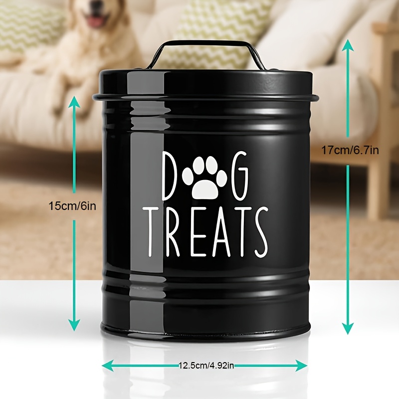 Metal Dog Treat Container Dog  - Pet Supplies Is Food recensie en prijs