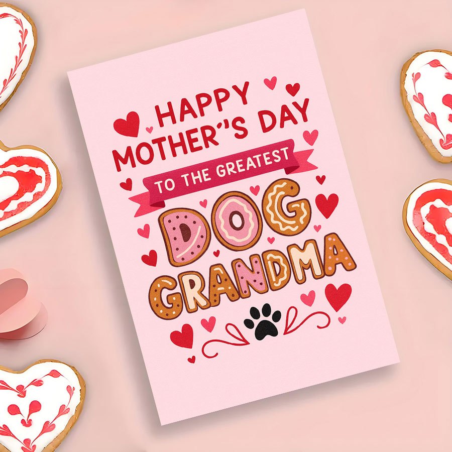1Pcs Mother's Day Greeting Car - Pet Supplies Gift Card recensie en prijs