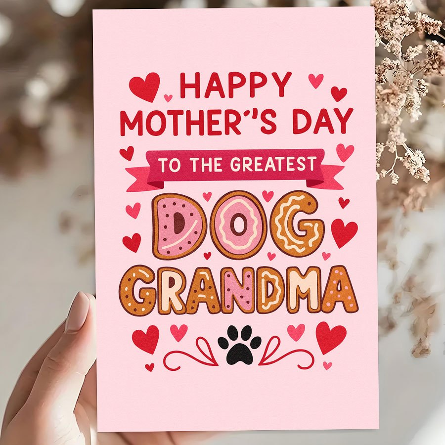 1Pcs Mother's Day Greeting Car - Pet Supplies Gift Card recensie en prijs