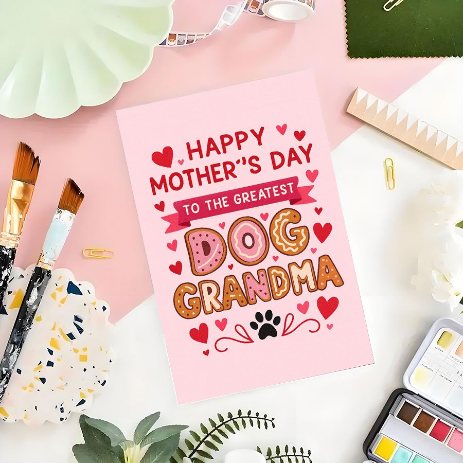 1Pcs Mother's Day Greeting Car - Pet Supplies Gift Card recensie en prijs