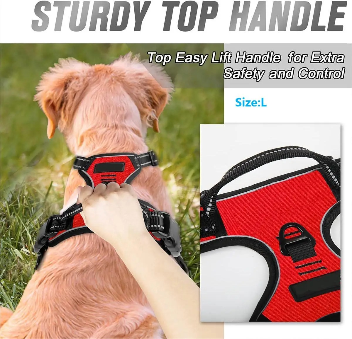 Dog Collar, Harness, Large Ves - Pet Supplies Pet Shop recensie en prijs