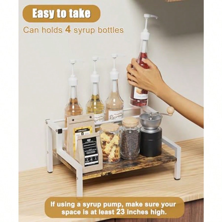 Coffee Syrup Rack Organizer Fo - Pet Supplies Pet Shop recensie en prijs