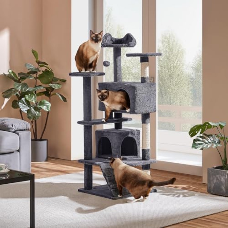 Cat Tree Multi-Level Cat Tower - Cat Scratching Post recensie en prijs