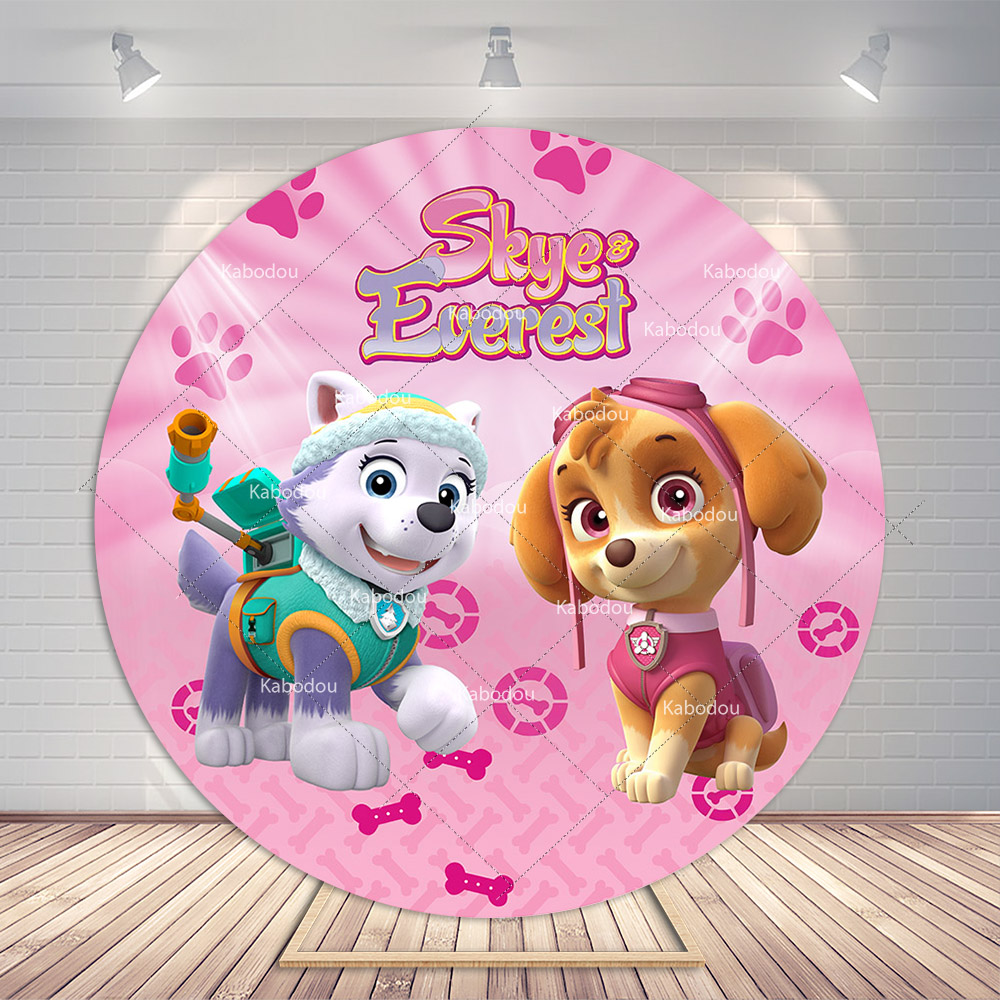 Paw Patrol Skye Backdrop Round - Pet Supplies Store recensie en prijs