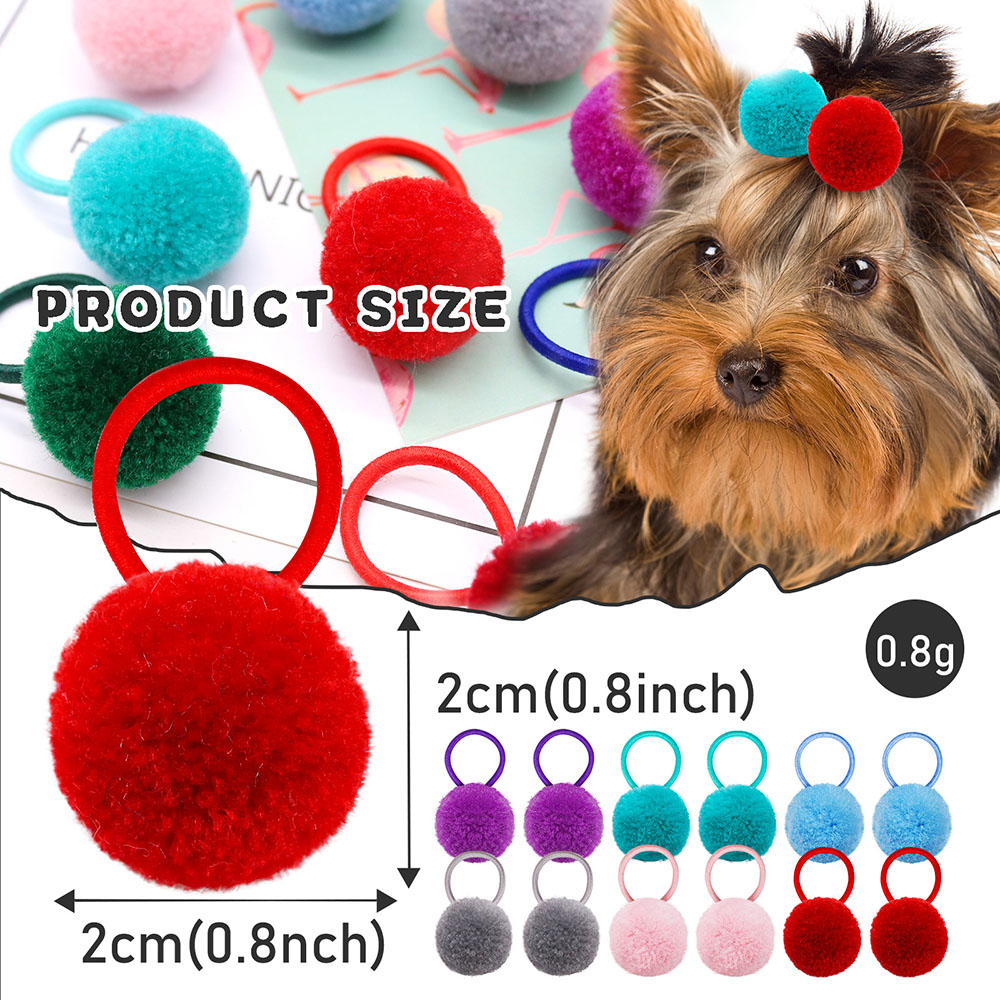 10PCS Hair Rubber Dog Accessor - Pet Supplies Pet Shop recensie en prijs