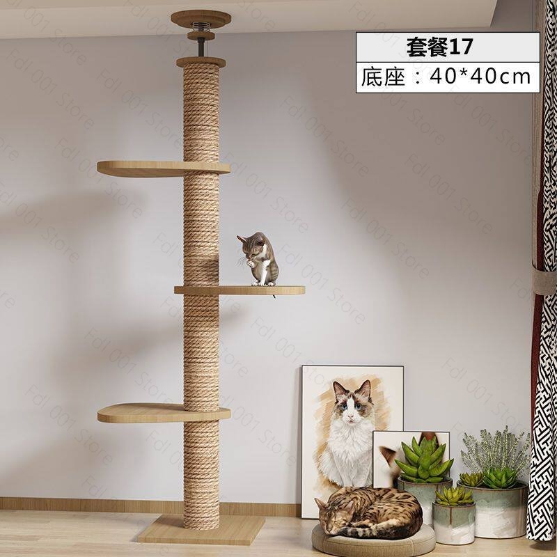 Adjustable Cat Tree House Cat  - Cat Scratching Post recensie en prijs