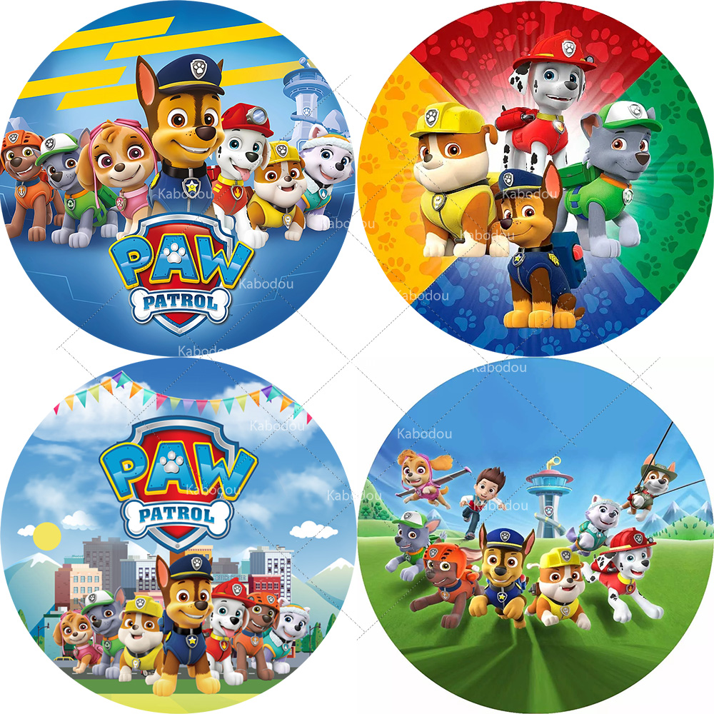 Backdrops PAW Patrol Round Cov - Pet Supplies Store recensie en prijs