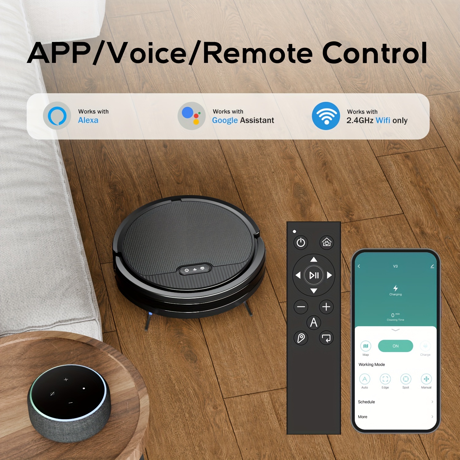 Robot Vacuum Cleaner, Strong S - Pet Supplies Usa recensie en prijs